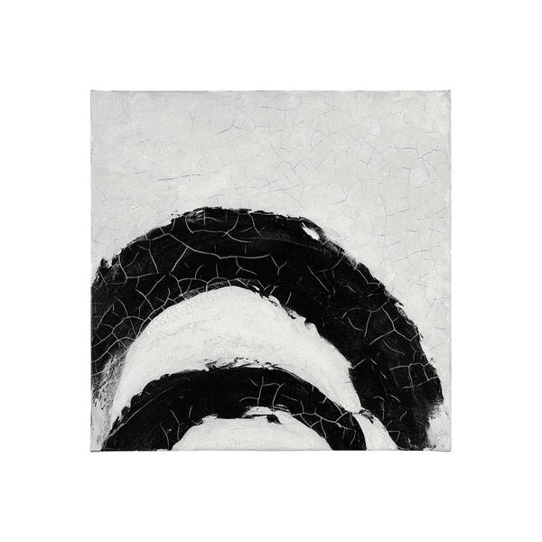 Yang by Mercana Studio a Hand Embellished Textured Canvas