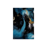 Ocean Currents II by Mercana Studio a Hand Embellished Textured Canvas from Mercana - Luna Furniture