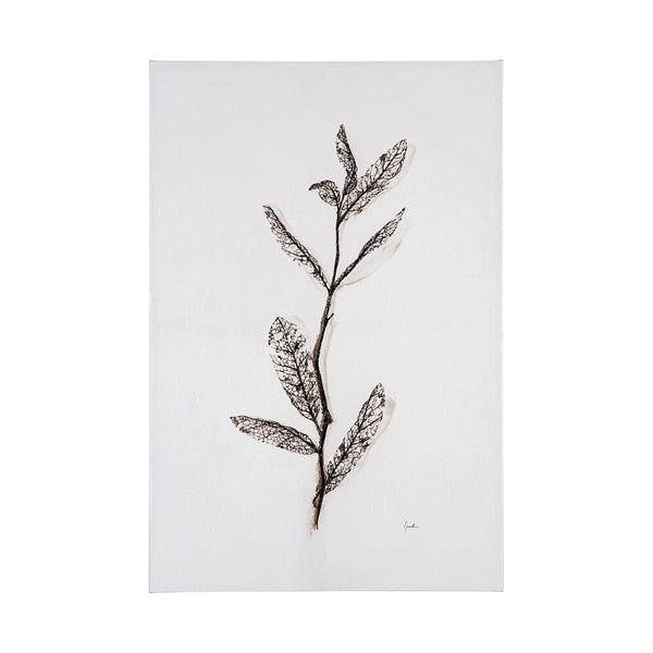 Olive Branch I by Gabrielle Campbell a Hand Embellished Textured Canvas