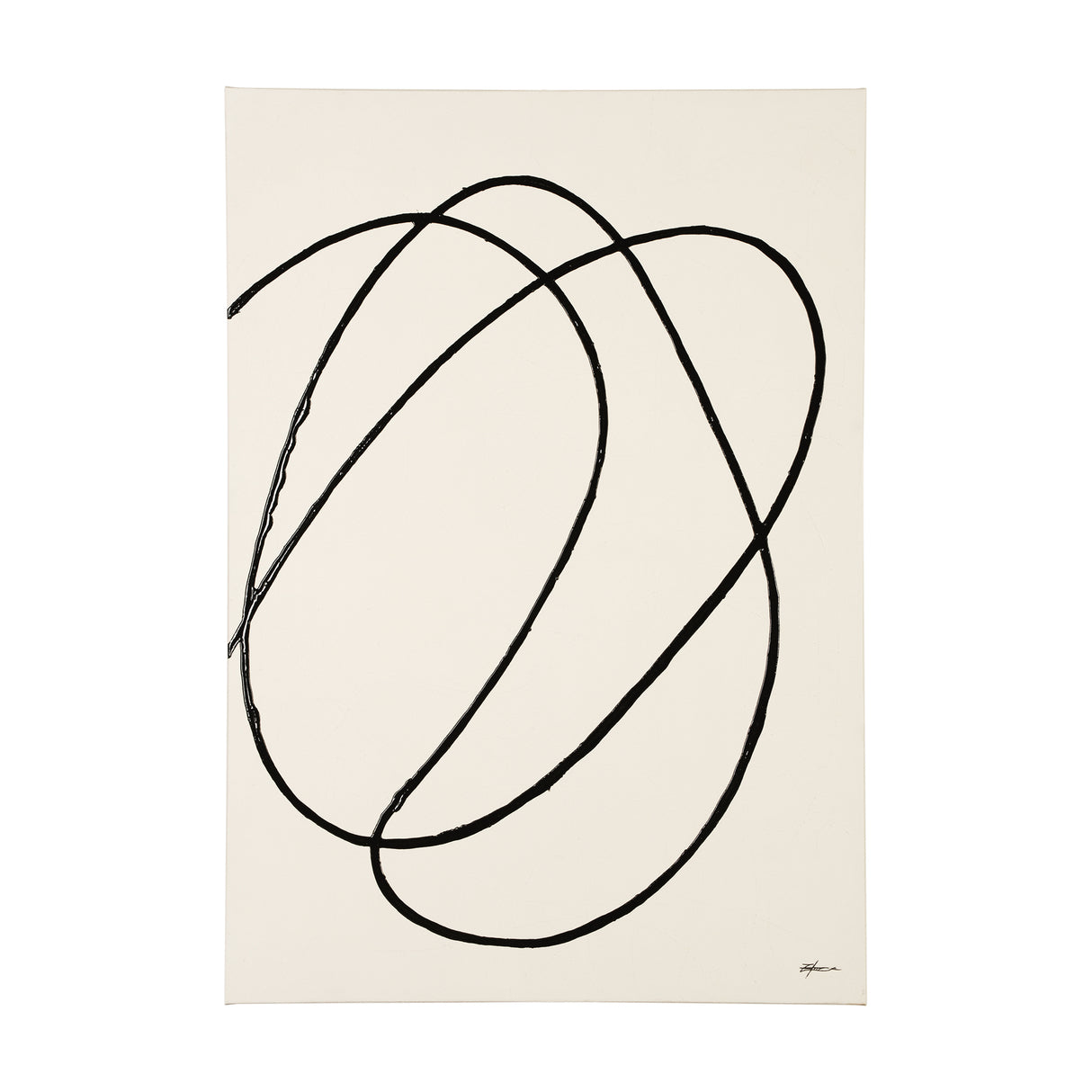 Mess I by Studio M a Hand Embellished Canvas Print from Mercana - Luna Furniture
