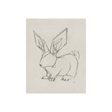 Geo Bunny by Mercana Studio a Hand Embellished Textured Canvas from Mercana - Luna Furniture