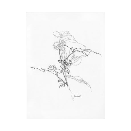 Arrangement III by Hiraki a Hand Embellished Textured Canvas from Mercana - Luna Furniture