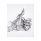 Hand Signs I by Jennifer Paxton Parker a Hand Embellished Textured Canvas from Mercana - Luna Furniture