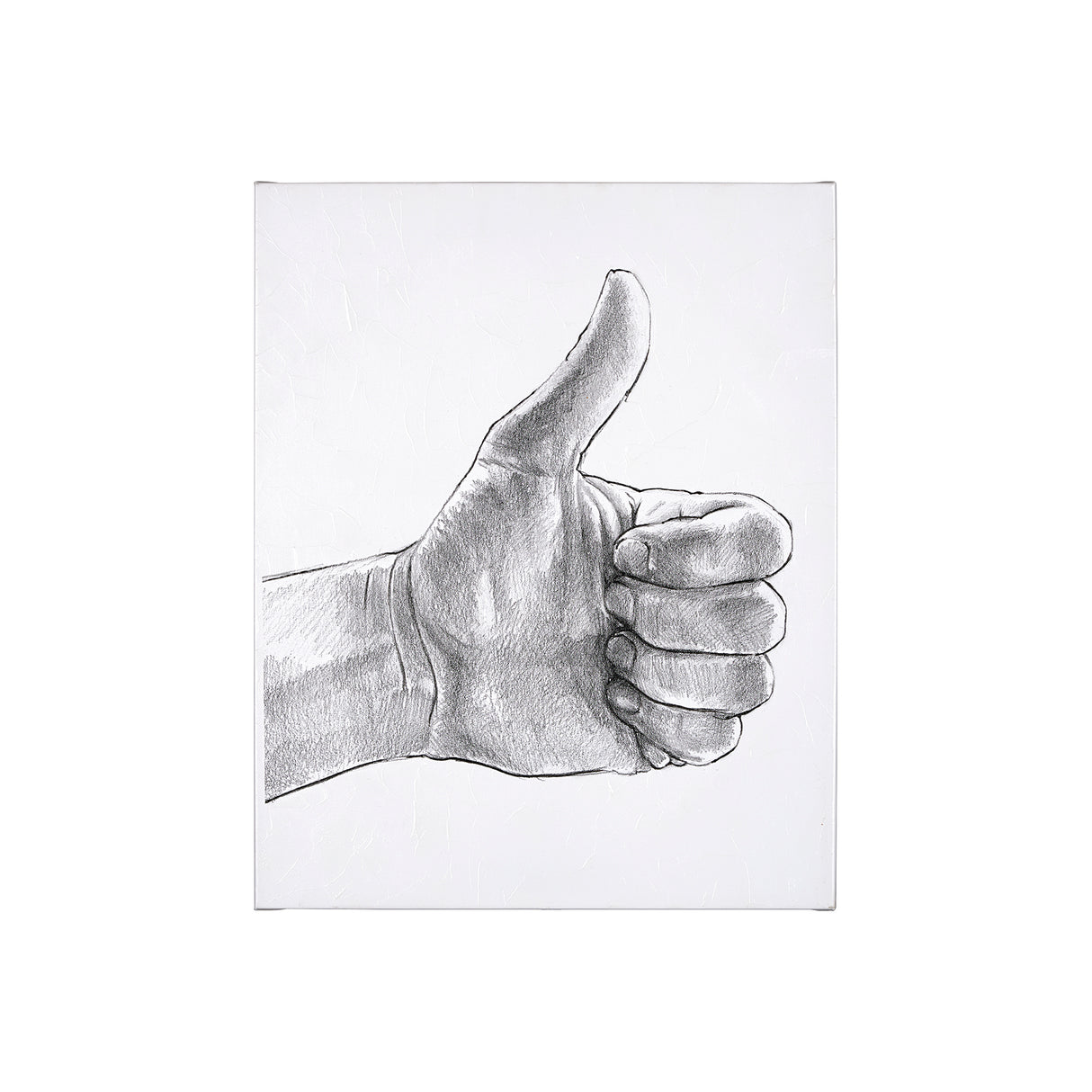 Hand Signs I by Jennifer Paxton Parker a Hand Embellished Textured Canvas from Mercana - Luna Furniture