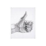Hand Signs I by Jennifer Paxton Parker a Hand Embellished Textured Canvas from Mercana - Luna Furniture