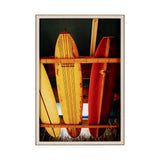 Surfshop by Urban Octopus a Framed Photo Art Print Matted under Glass from Mercana - Luna Furniture