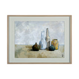 A Collection of Bottles by Steven Johnson Hand Embellished Framed Art Photo Matted under Glass from Mercana - Luna Furniture