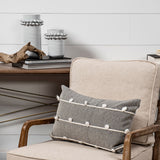 Farmhampton Small Gray Spoked Ceramic Vase from Mercana - Luna Furniture