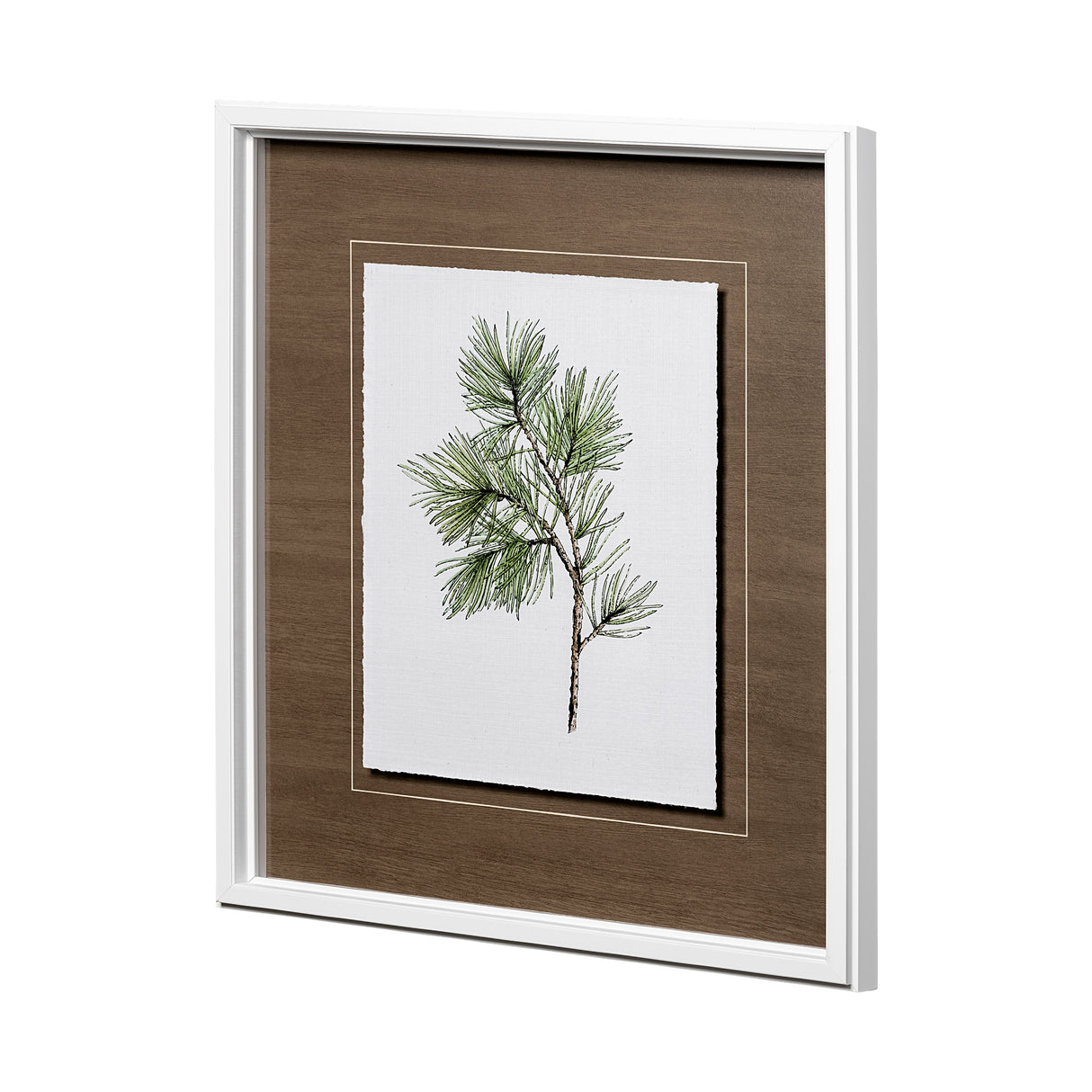 Unknown by Marie a Hand Embellished Textured Framed Art Print Matted under Glass from Mercana - Luna Furniture