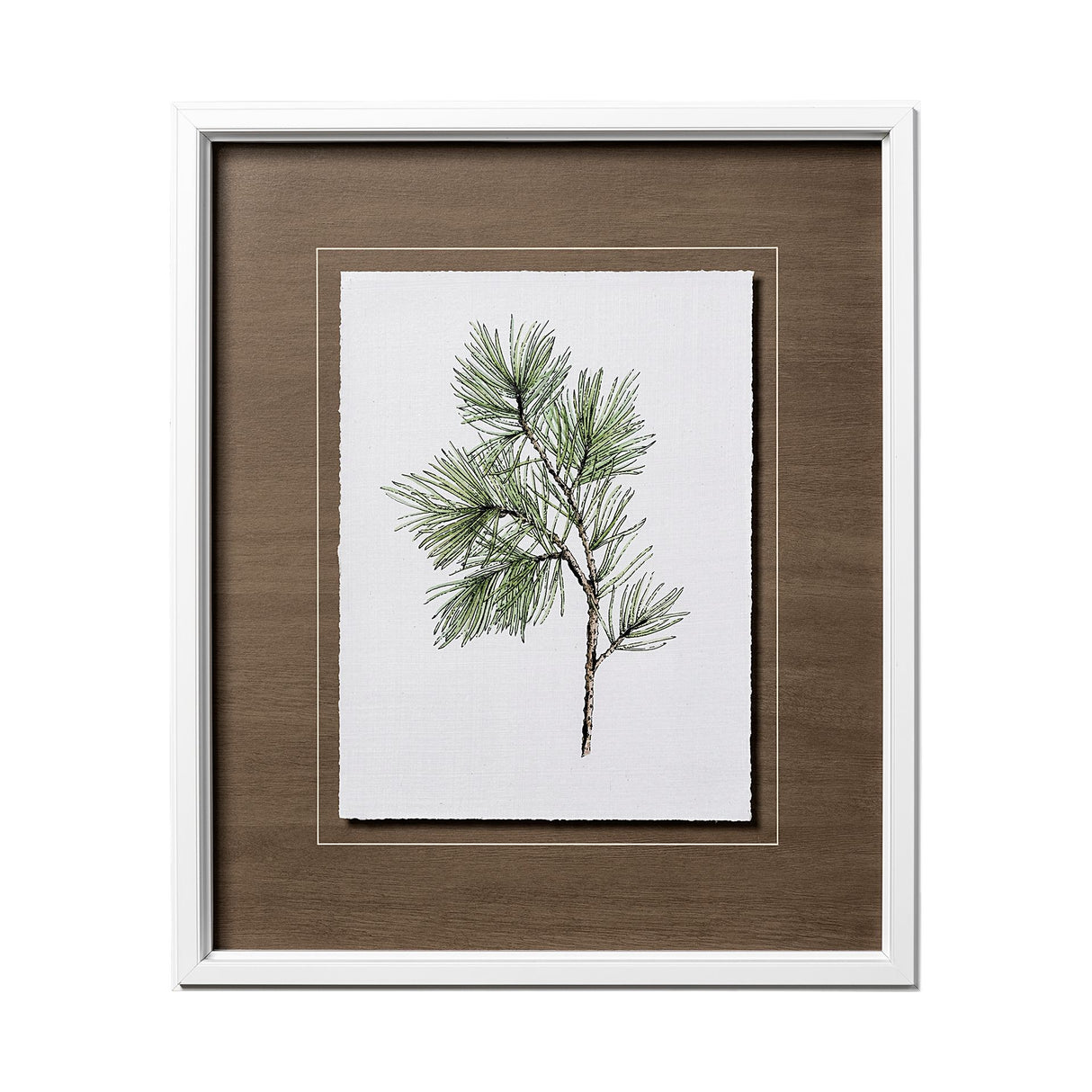Unknown by Marie a Hand Embellished Textured Framed Art Print Matted under Glass from Mercana - Luna Furniture