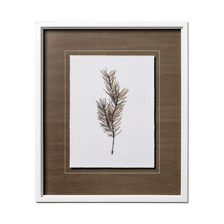 Unknown by Marie a Hand Embellished Textured Framed Art Print Matted under Glass from Mercana - Luna Furniture