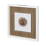 Unknown by Marie a Hand Embellished Textured Framed Art Print Matted under Glass from Mercana - Luna Furniture
