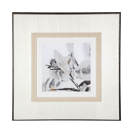 Blooming Opalescent I by Mercana Studio Hand Embellished Textured Framed Art Print Matted under Glas from Mercana - Luna Furniture