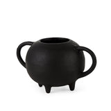 Cyrus Black Spherical Vase Decorative Object from Mercana - Luna Furniture