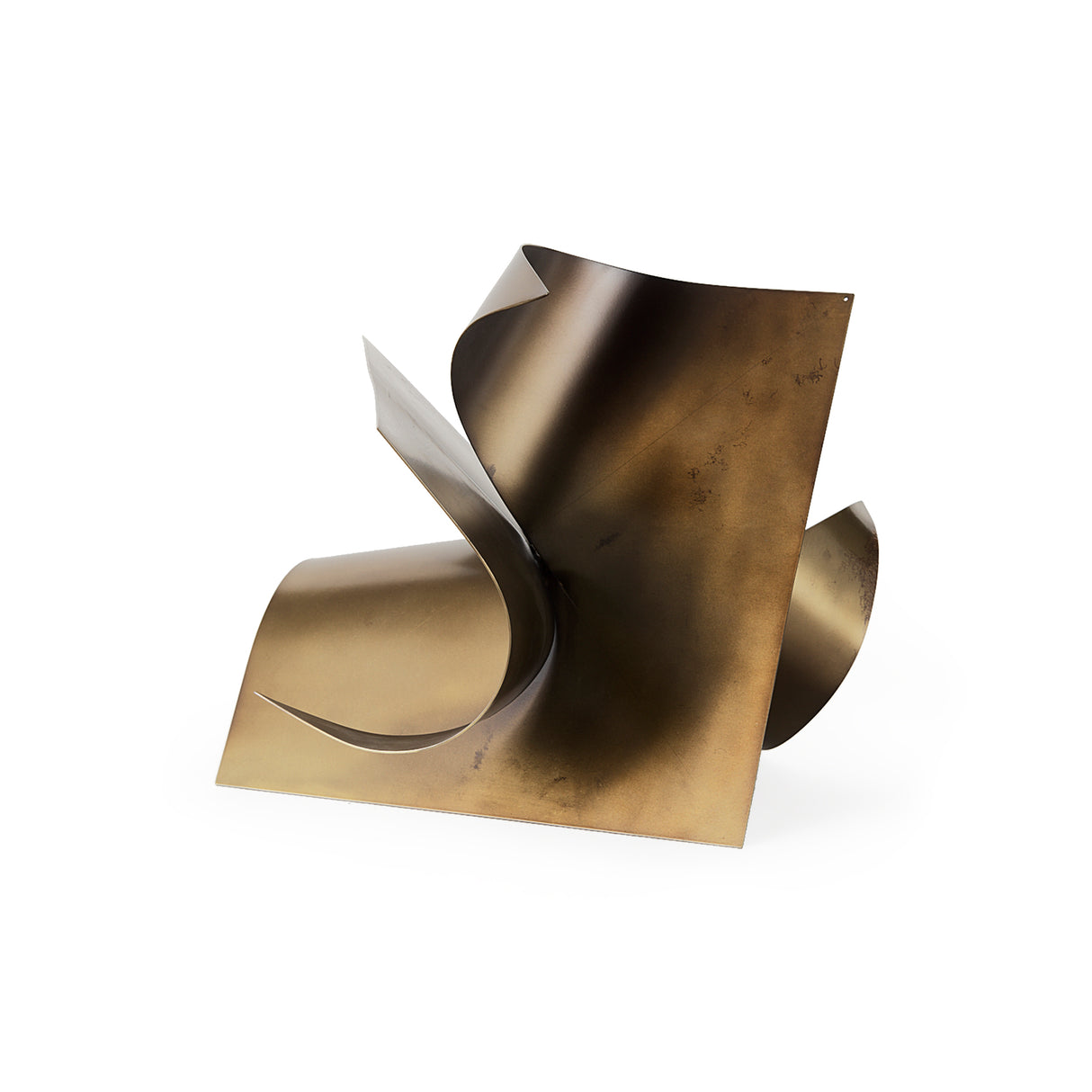 Francesca Antique Gold Metal Sculptural Decorative Object from Mercana - Luna Furniture