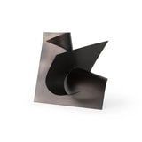 Francesca 11.8L x 11.8W x 11.8H Black Metal Sculptural Decorative Object from Mercana - Luna Furniture