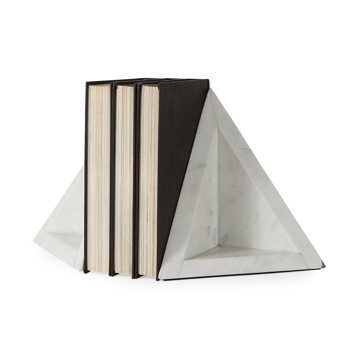 Sophia 8.0"L x 6.0"W x 7.0"H Marble Set Of Two Bookends from Mercana - Luna Furniture
