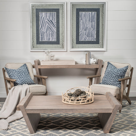 Elaine III 60L x 16W Brown Wood Angled Leg Console Table from Mercana - Luna Furniture