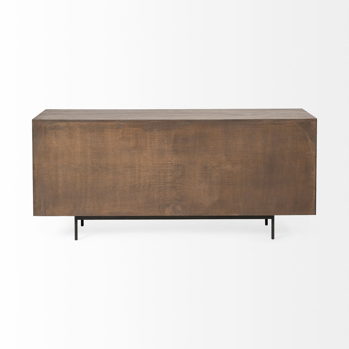 Grace 70Wx18.5Lx31.25H Two-Tone Brown Solid Wood 6 Drawer Sideboard from Mercana - Luna Furniture