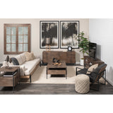 Colburne II 95" Beige Upholstered Three Seater Sofa from Mercana - Luna Furniture