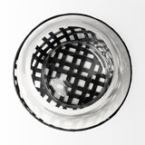 Reena I Small Black Woven Metal Base Table Candle Holder from Mercana - Luna Furniture