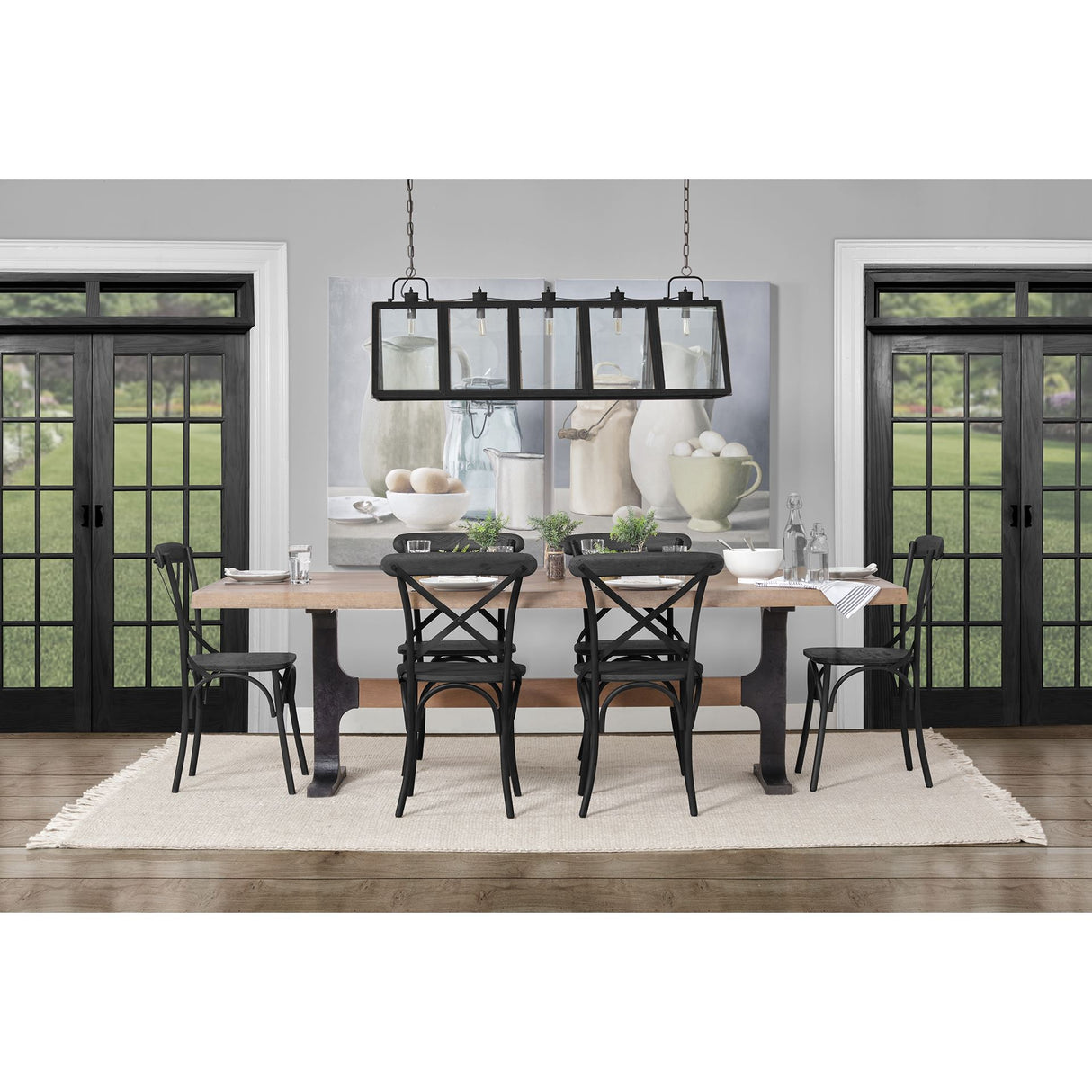 Kitchen Collection by Mark Chandon a Hand Embellished Textured Canvas from Mercana - Luna Furniture