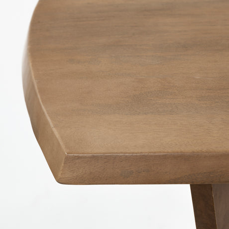 Denver 91.5x38 Rectangular Brown Solid Wood Top & Base Dining Table from Mercana - Luna Furniture