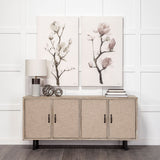 Magnolia I by Gabrielle Campbell a Hand Embellished Textured Canvas from Mercana - Luna Furniture
