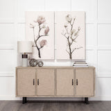 Magnolia II by Gabrielle Campbell a Hand Embellished Textured Canvas from Mercana - Luna Furniture
