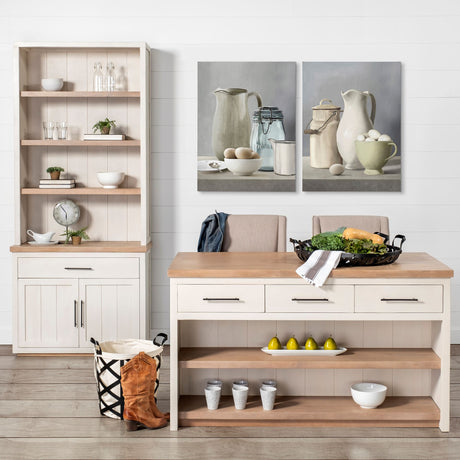 Kitchen Collection by Mark Chandon a Hand Embellished Textured Canvas from Mercana - Luna Furniture