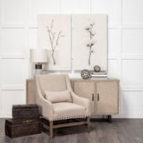 Cassia Set of 2 Brown Wooden Boxes from Mercana - Luna Furniture