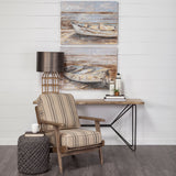 Abner (Large) 4L x 4W White Wooden Coastal Lighthouse from Mercana - Luna Furniture