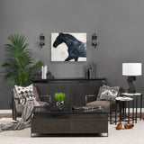 Equestrian Beauties - Halt by Kristine Hegre a Hand Embellished Textured Canvas from Mercana - Luna Furniture