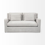 Denly I 69 X 38.25 X 34.5 Frost Gray Slipcover Two Seater Sofa from Mercana - Luna Furniture