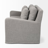 Denly I 69 X 38.25 X 34.5 Flint Gray Slipcover Two Seater Sofa from Mercana - Luna Furniture