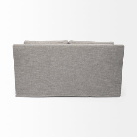 Denly I 69 X 38.25 X 34.5 Flint Gray Slipcover Two Seater Sofa from Mercana - Luna Furniture