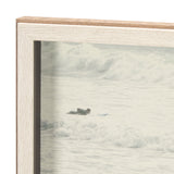 Serene Surf by Urban Octopus a Framed Photo Art Print Matted under Glass from Mercana - Luna Furniture