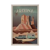 Arizona Go USA (XL) by Mercana Studio a Hand Embellished Decograph Framed Art Print under Glass from Mercana - Luna Furniture