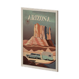 Arizona Go USA (XL) by Mercana Studio a Hand Embellished Decograph Framed Art Print under Glass from Mercana - Luna Furniture