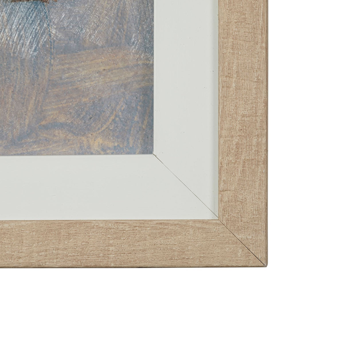Moo-ving In II by Ethan Harper a Hand Embellished Textured Framed Art Print Matted under Glass from Mercana - Luna Furniture