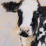 Moo-ving In II by Ethan Harper a Hand Embellished Textured Framed Art Print Matted under Glass from Mercana - Luna Furniture