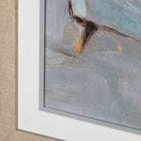 Moo-ving In IV by Ethan Harper a Hand Embellished Textured Framed Art Print Matted under Glass from Mercana - Luna Furniture