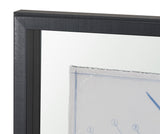 Airplane Mechanical Sketch I by Ethan Harper Hand Embellished Framed Art Print Matted under Glass from Mercana - Luna Furniture