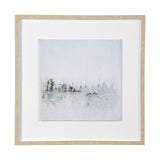 Waterfront II by Jonathan Klassen a Hand Embellished Textured Framed Art Print Matted under Glass from Mercana - Luna Furniture