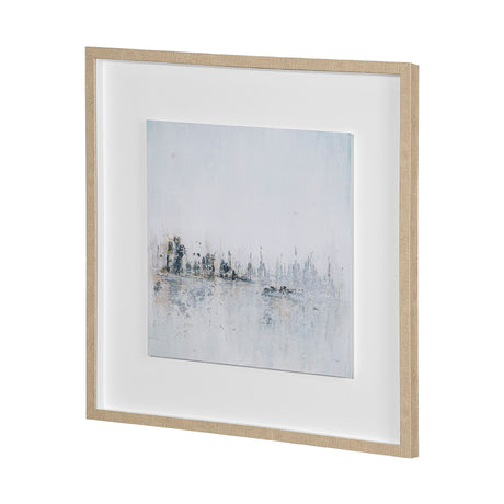Waterfront II by Jonathan Klassen a Hand Embellished Textured Framed Art Print Matted under Glass from Mercana - Luna Furniture