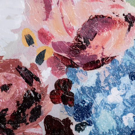 Farmhouse Flowers I by Barbara Fleming a Hand Embellished Textured Framed Art Print from Mercana - Luna Furniture