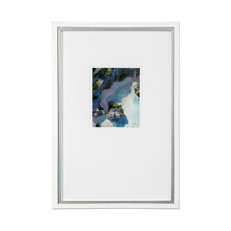 Aerial View I by Silvia Krause a Framed Art Print Matted under Glass from Mercana - Luna Furniture
