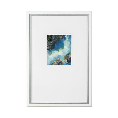 Aerial View II by Silvia Krause a Framed Art Print Matted under Glass from Mercana - Luna Furniture
