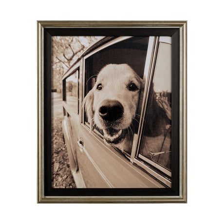 Where you go by Jim Drafield a Hand Embelished Textured Framed Photo Art Print from Mercana - Luna Furniture