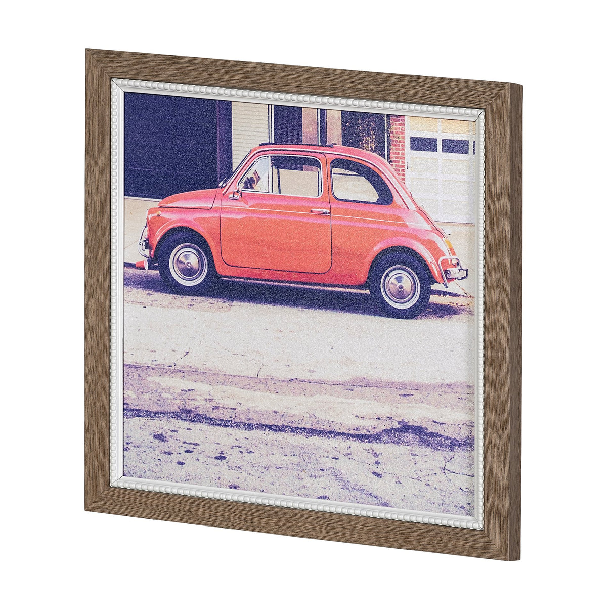 Vintage Ride V by Thomas Brown a Hand Embellished Textured Framed Photo Art Print from Mercana - Luna Furniture